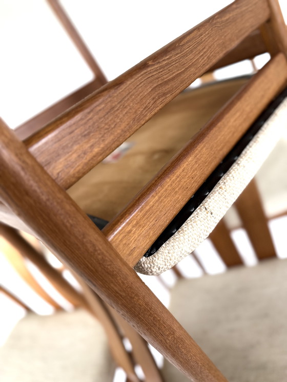 Image 1 of 6x vintage dining chair, Vamdrup Stolefabrik '60