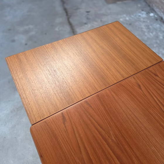Henning Kjaernulf, Vejle Denmark, vintage 60s table, Dining tables, Wood, Brown, Scandinavian (photo 10 of 18)