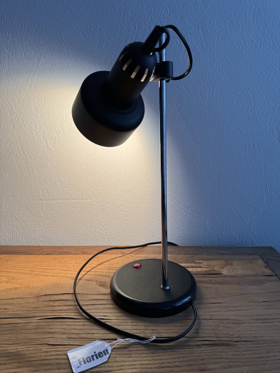 Image 1 of Lampada da scrivania vintage HEMA nera anni '70/'80