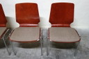Set di 4 sedie Hiller, Germania, anni '70