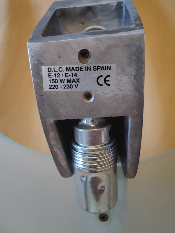 Image 1 of Set (2) lampade da parete Alien, disegnate da Joan Auger e prodotte da Taller Uno / Metalarte in Spagna negli anni '80.