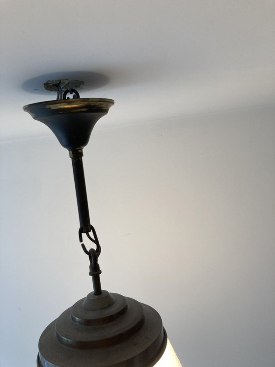 Image 1 of vecchia lampada scolastica