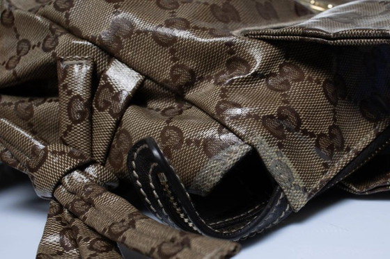 Image 1 of Gucci, Hysteria tote in coated canvas