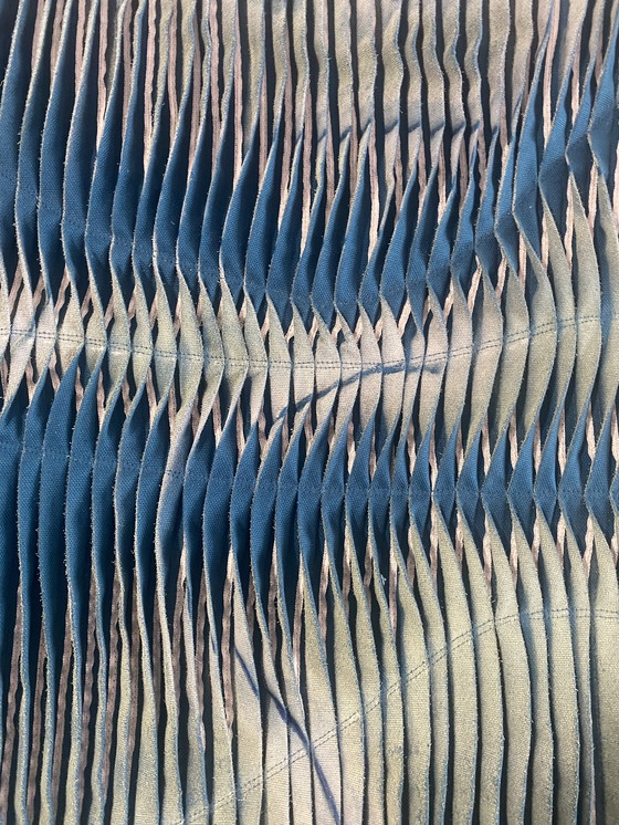 Image 1 of Tableau sculpture art textiles Réf : cocooning