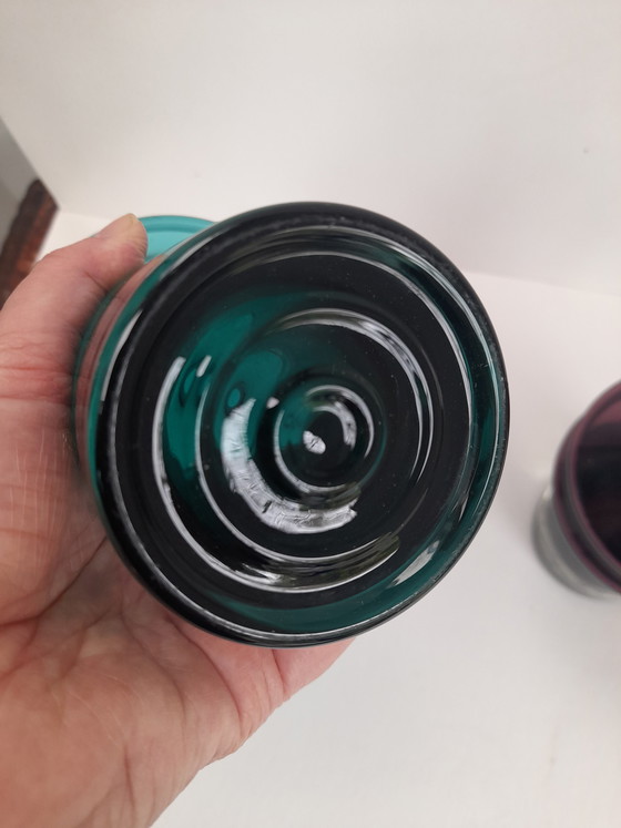 Image 1 of Set of 2 Tamara Aladin vases for Las Riihimäen 