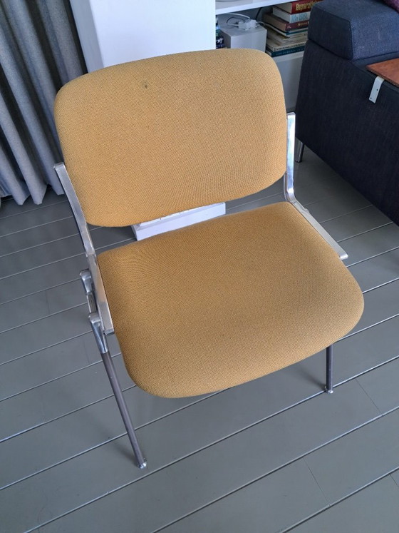 2 X Castelli DSC106 Stoelen – Eetkamerstoelen, Textile, Aluminium (photo 12 of 19)