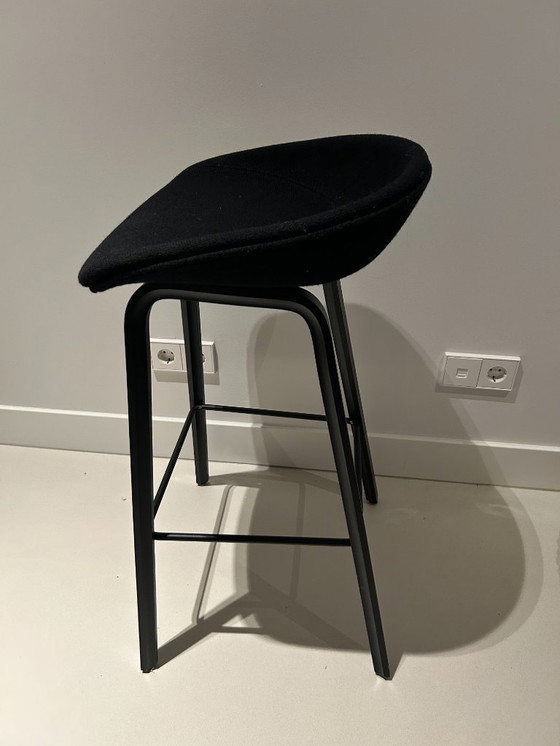 Image 1 of HAY AS 33 bar stool - height 70cm - black