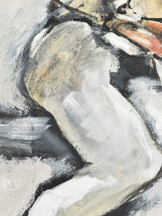 Image 1 of Helen Nieuwendijk (1946) - Anderzijds - 2000 - Acrylic on canvas - 73 x 73 cm