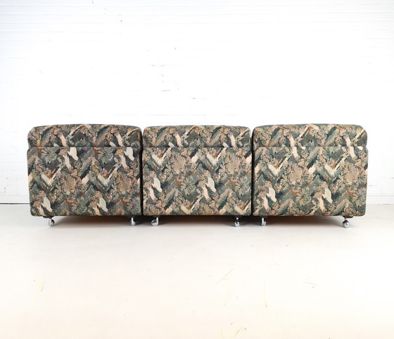 Image 1 of Vintage modulaire bank 3 delig mid century modern design