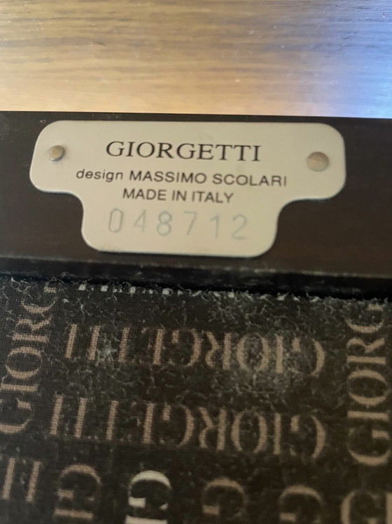 Image 1 of Giorgetti 'Spring' eetkamer/bureauustoel ontworpen puerta Massimo Scolari