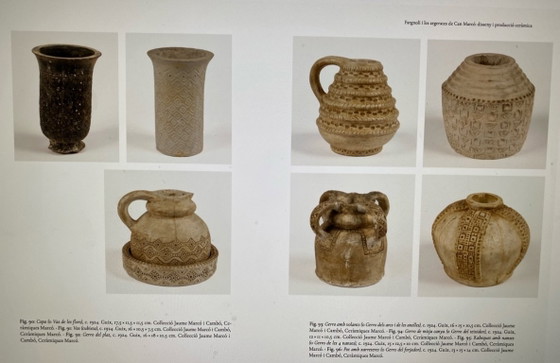 Coppa di fiori di Adolf Fargnoli 1924 – Marcó Quart Gerona, Vasi, Ceramica (photo 6 of 9)