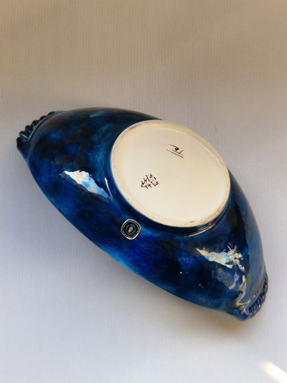 Image 1 of Ciotola-Plateau-maiolica.Hindelanger Keramik.60'Germania.