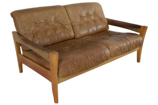 Zehbitz sofa vintage cognac leather