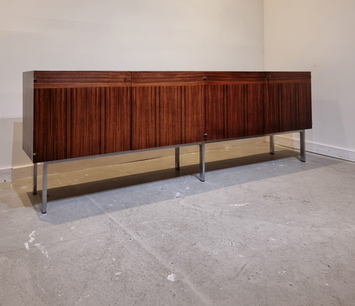 Buffet Etienne Fermigier avec plateau en travertin