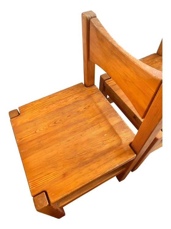 Pair of Hongisto chairs signed by Ilmari Tapiovaara, 1963, Dining chairs, Wood, Brown, Design (photo 5 of 11)