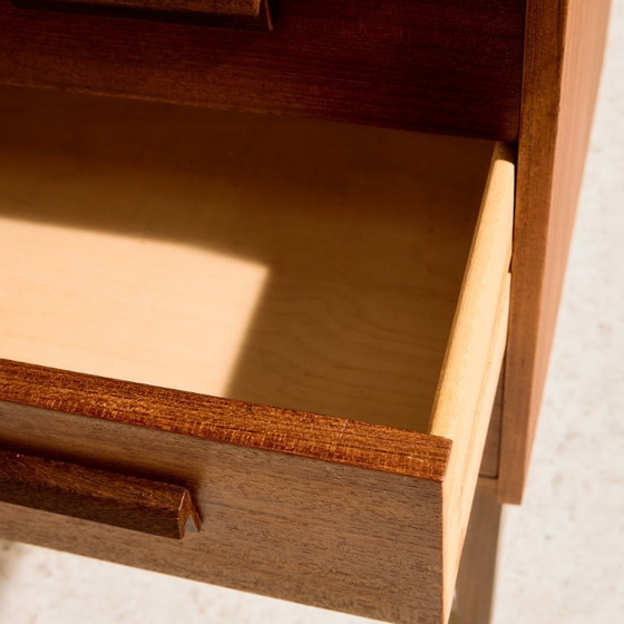 Image 1 of MK11155 Scrivania in teak restaurata