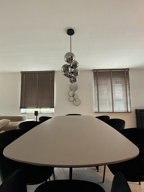 Image 1 of Kas20 Luxury oval Fenix ​​dining table 240x110 cm – Beige Arizona