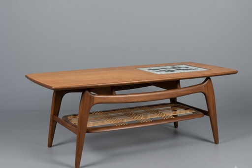 Louis van Teeffelen salontafel nr. 15 voor WéBé | Teak | Nederlands midden-eeuws | jaren 60