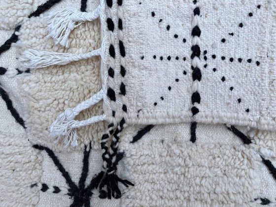 Image 1 of Tapis Beni Ouarain en laine authentique 200cmx150cm