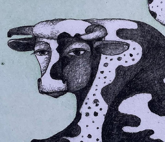 Image 1 of François-Xavier Lalanne - Les Vaches, 2004 Estampe originale 