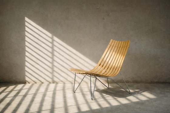 Image 1 of Coppia di poltroncine Scandia di Hans Brattrud per Fjordfiesta, Scandinavia, inizio XXI secolo