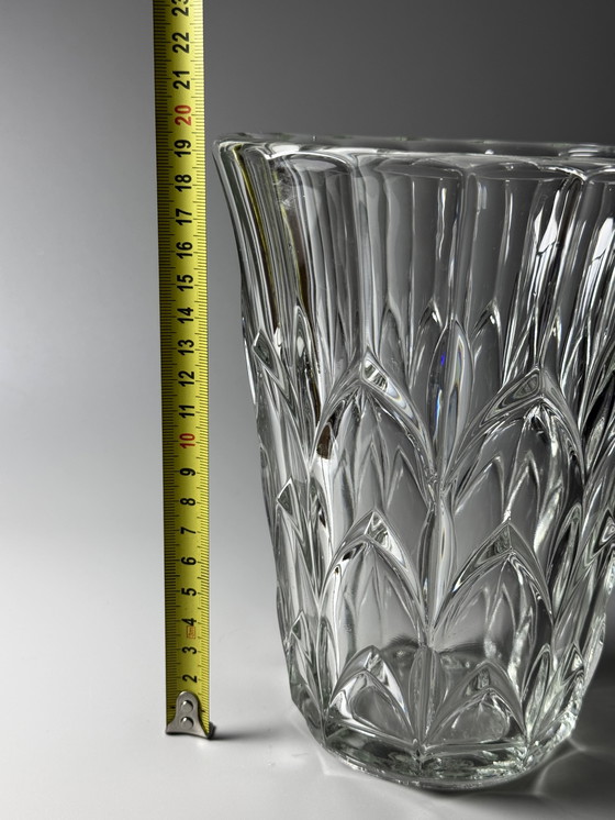 Image 1 of Val Saint Lambert – “Ronald” Vase | Art Deco  | 1935 