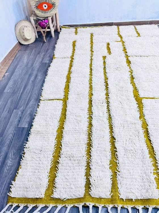 Image 1 of Authentiek handgeweven Berberkleed, 150x350 cm