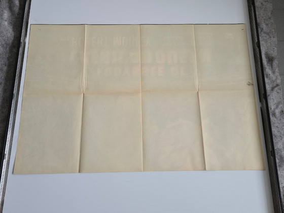 Image 1 of ORIGINELE VINTAGE POSTER 120x160cm DE ODYSSEE VAN DE AFRICAN QUEEN HUMPHREY BOGART