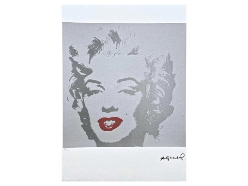 Naar Andy Warhol, Marilyn Monroe, jaren 80, lithografie – lithos zeefdrukken, Paper