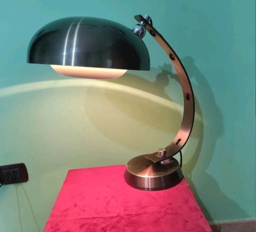 Angelo Lelli Arredoluce Lamp – tafellampen, Metal