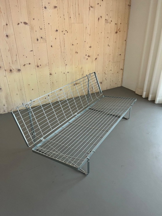 IKEA Moment Bank Door Niels Gammelgaard - Opnieuw Gestoffeerd - 100% Wol Van De Ploeg – Banken, Metal, Wool (photo 6 of 11)