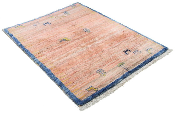 Image 1 of Tapis Gabbeh persan moderne original en laine, 153 x 119 cm, excellent état.