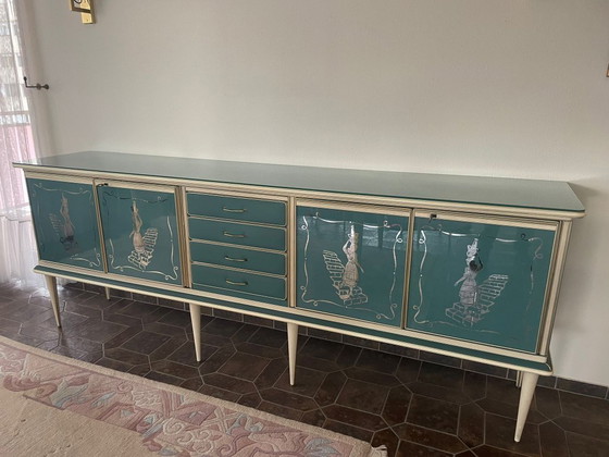 Image 1 of Credenza di lusso italiana di metà secolo – di Umberto Mascagni (anni '50-'60)