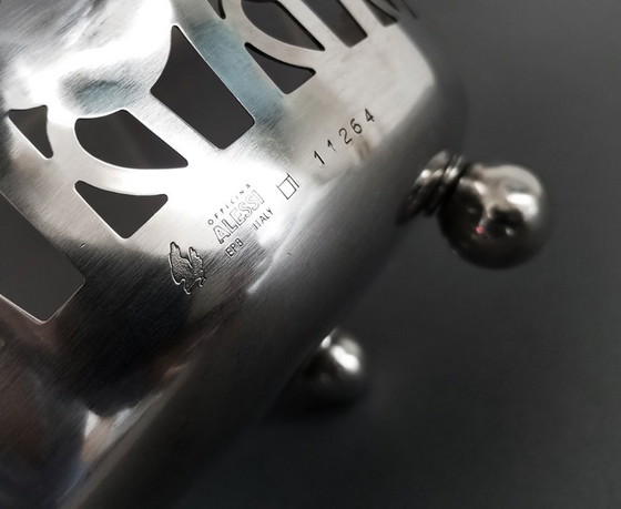 Image 1 of Josef Hoffmann art-deco/wiener werkstatte 'Rosenschale' - Alessi 1905/1983