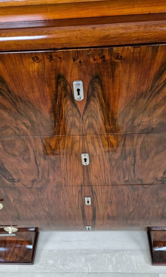 Image 1 of Cómoda Art Déco futurista emiliana