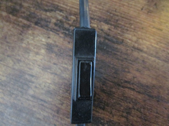 Lampe de bureau vintage marron des années 70 Vrieland Design. – Lampes de bureau, Metal (photo 9 of 12)