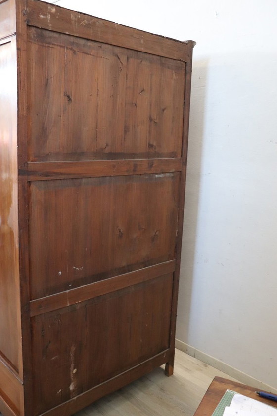 Image 1 of Set of 2 Bookcases in walnut, Italy late 19th century