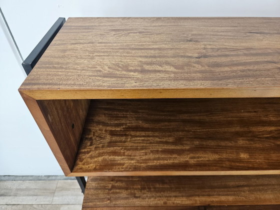 Image 1 of Anrichte aus Teakholz mit Eisenstruktur, 1960