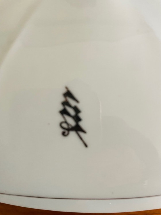 Image 1 of Art Déco, zuppiera della Victoria China, Cecoslovacchia, anni '30