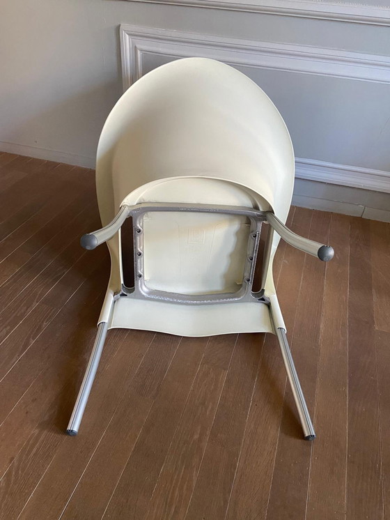 Image 1 of 10x Lord Yo chair by Philippe Starck - Ivory white
