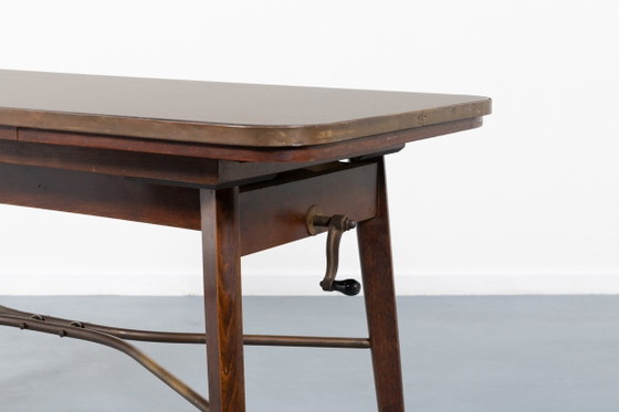 Image 1 of Italiaanse moderne verstelbare tafel, jaren 60