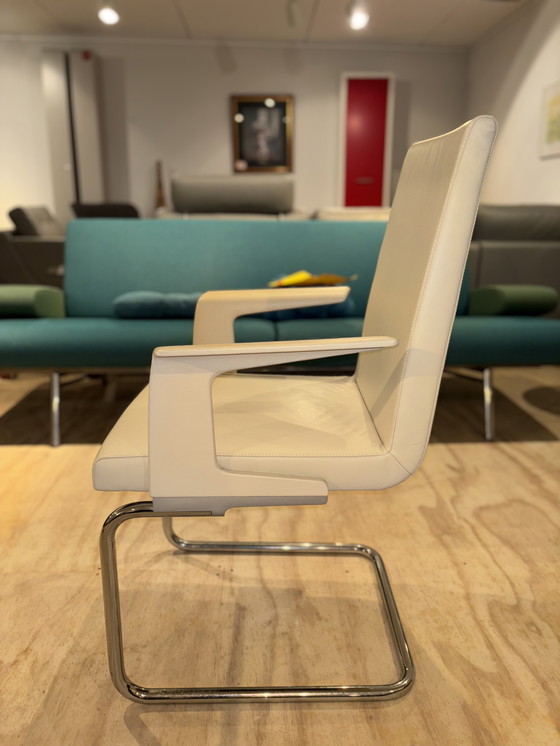 Image 1 of Set di 6 sedie da pranzo Rolf Benz: 4 senza braccioli, 2 con braccioli