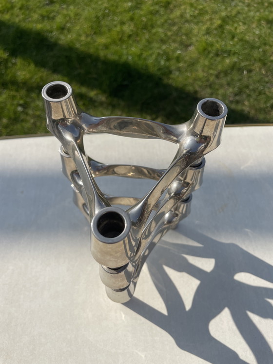 Image 1 of 3 BMF Stoff Nagel Kandelaars