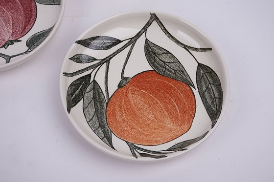 Image 1 of 6 platos de cerámica Wächtersbach, platos de fruta, platos para tartas