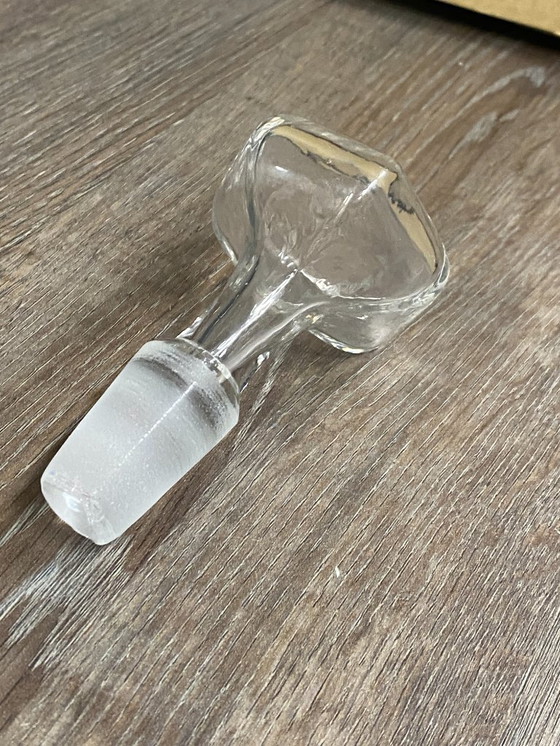 Image 1 of Caraffa in vetro Val Saint Lambert