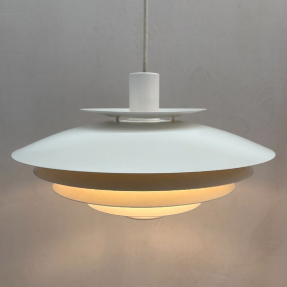 Image 1 of Lampe bol blanche de style vintage danois Form-Light, modèle 52610
