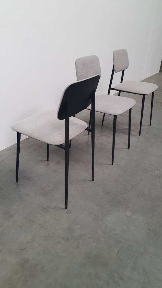 Image 1 of Silla de diseño Ethnicraft DC gris claro, ex showroom