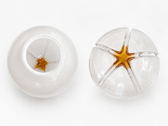 Image 1 of XXL Murano Table Lamp Attributed to Toni Zuccheri for AV Mazzega 70s