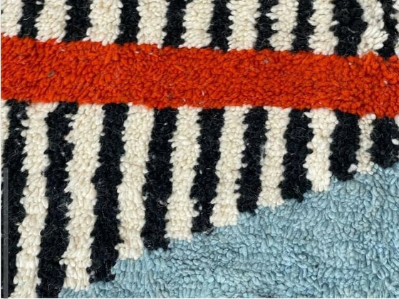 Image 1 of Tappeto berbero tradizionale in pura lana, tessuto a mano, 150/250 cm
