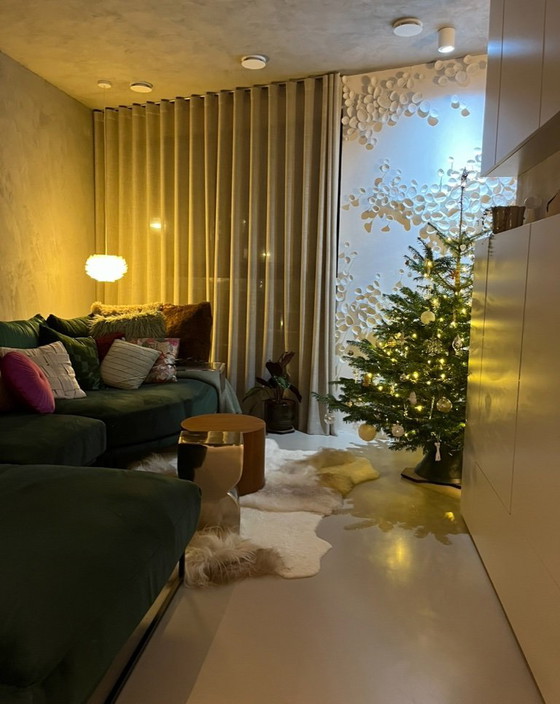 Image 1 of Hoekbank Groen Dordoni II B373 x H92 x D185 cm